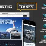 Logistic WP Theme For Transportation Business Rea; GPL
