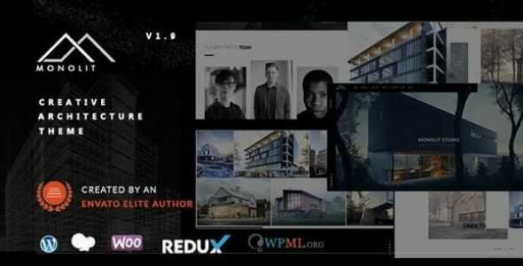 Monolit Theme GPL v2.0.3 – Responsive Architecture WordPress Websites