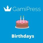 GamiPress Birthdays v1.0.1 GPL – WordPress Plugin