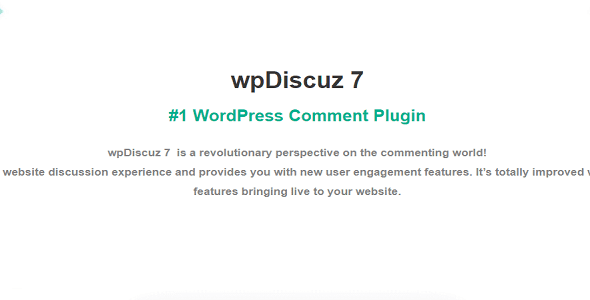 wpDiscuz-Real-GPL.png wpDiscuz v7.6.40 (Pre-Activated) GPL - Core Plugin - Image 1