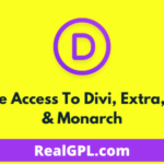 DIVI Elegant Themes – Lifetime Original License | One Time Purchase