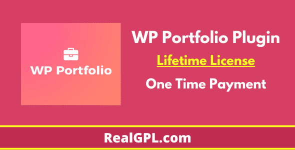 Wp-Portfolio-Plugin-Lifetime-Deal.png WP Portfolio Plugin - Lifetime Deal With Original License | One Time Purchase - Image 1