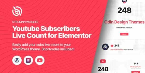 Struninn Youtube Subscribers Live Count GPL v1.0.0