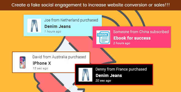 Trustify GPL v2 Trustify GPL v2.3 – WordPress Fake Social Evidence