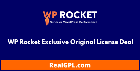 WP Rocket Exclusive Deal | Original License Activation | Only $3/Year
