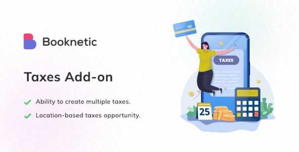 Booknetic Taxes Addon GPL v1.1.6