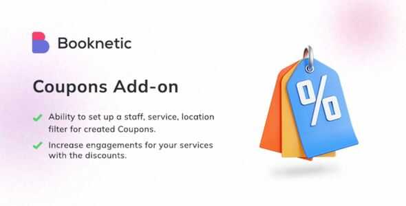 Coupons for Booknetic Addon GPL v1.1.5