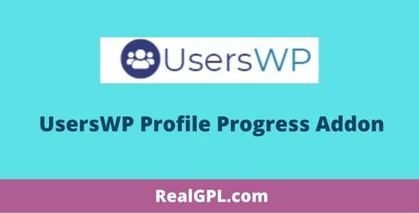 UsersWP Profile Progress Addon GPL v1.2.6