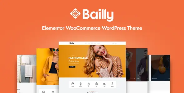 Bailly Theme GPL v1.3.0 – Elementor WooCommerce WordPress Theme