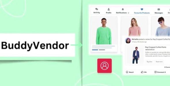 BuddyVendor GPL v1.3.1 – BuddyPress Multivendor Marketplace