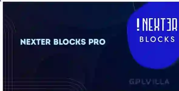Nexter Blocks Pro GPL - The Plus Addons for Block Editor Pro