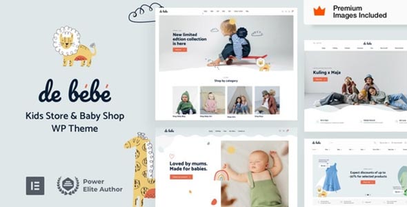 Debebe Theme GPL v7.2 – Baby Shop and Children Kids Store WordPress