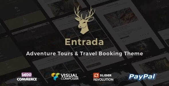 Entrada Theme GPL v5.7.7 - Tour Booking Tour Adventure WordPress Theme