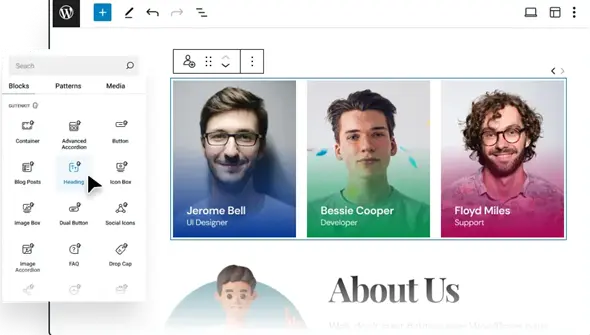 GutenKit Blocks Pro GPL v2.2.2 – Gutenberg Page Builder Blocks