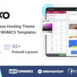 Hostiko Theme GPL v2.4.7 - WordPress WHMCS Hosting Theme