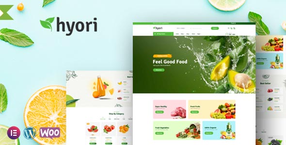 Hyori Theme GPL v1.3.2 – Organic Food WooCommerce Theme