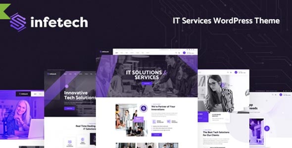 Infetech Theme GPL v1.2.3 – IT Services WordPress Theme