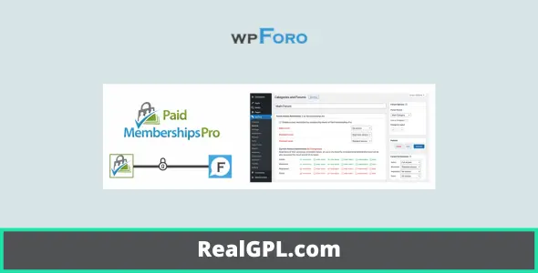 WPForo Paid Memberships Pro Integration GPL v1.2.0