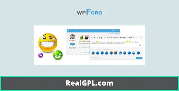 WPForo Emoticons GPL v3.0.1