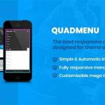 QuadMenu GPL v3.2.2 - Themes Developer Mega Menu