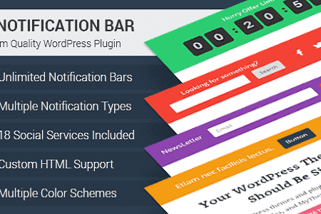 WP Notification Bar