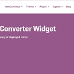 WooCommerce Currency Converter Widget