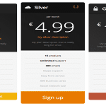 WordPress Pricing Table
