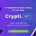 CryptiBIT Theme GPL v1.4.2 - Technology, Cryptocurrency, ICO/IEO Landing Page WP Theme