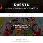 Dvents theme GPL Boss