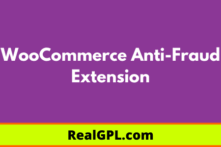 WooCommerce Anti Fraud GPL Boss