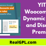 YITH Woocommerce Dynamic Pricing and Discounts Premium GPL Boss