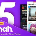 Jannah News Theme GPL v7.6.5 - Newspaper Magazine AMP BuddyPress Website
