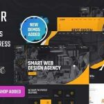 Linoor Theme GPL v1.8.2 – Digital Agency Services WordPress Website