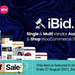 iBid Theme GPL v3.2 – Multi Vendor Auctions WooCommerce Websites
