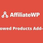 AffiliateWP Allowed Products AddOn v1.2.1 GPL