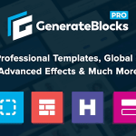 GenerateBlocks Pro GPL v1.0.4 + Free v1.3.5