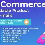 WooCommerce Downloadable Product Update E-mails v2.0.10 GPL