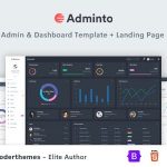 Adminto GPL v5.0.0 – Admin Dashboard Template