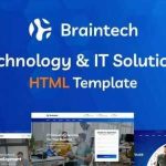 Braintech Theme GPL v2.3.1 - Technology & IT Solutions WordPress Websites