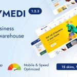 MyMedi Theme GPL v1.2.3 – Responsive WooCommerce WordPress Medical Website