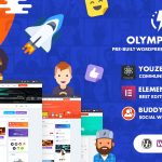 Olympus Theme GPL v3.80 – Social Networking WordPress Websites