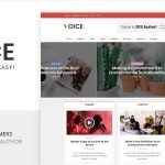 Voice Theme GPL v2.9.9 – Create News & Magazine WP Websites