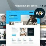Winger Theme GPL v1.0.5 - Aviation & Flight School WordPress Websites