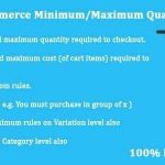 WooCommerce Minimum/Maximum Quantities v2.1.3 GPL - Codecanyon