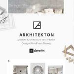 Arkhitekton Theme GPL v1.2.9 - Modern Architecture and Interior Design WordPress Websites