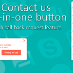 Contact Us All-in-One Button v2.0.5 with Callback Request Feature