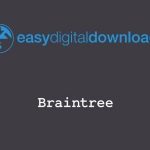 Easy Digital Downloads Braintree Addon v1.2.1 GPL