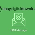 Easy Digital Downloads Message Addon v1.2.2 GPL