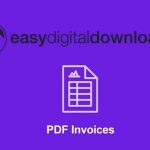 Easy Digital Downloads PDF Invoices Addon v2.2.29 GPL