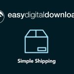 Easy Digital Downloads Simple Shipping Addon v2.3.10 GPL